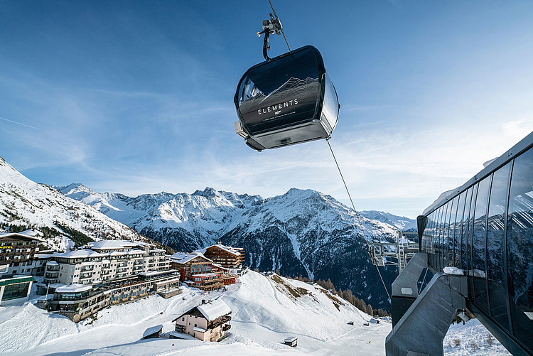 Schiurlaub in den Ötztaler Alpen